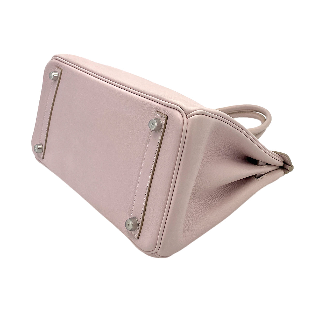 HERMES BIRKIN 30 ROSE DRAGEE SWIFT HAND BAG □J SHW 90250509