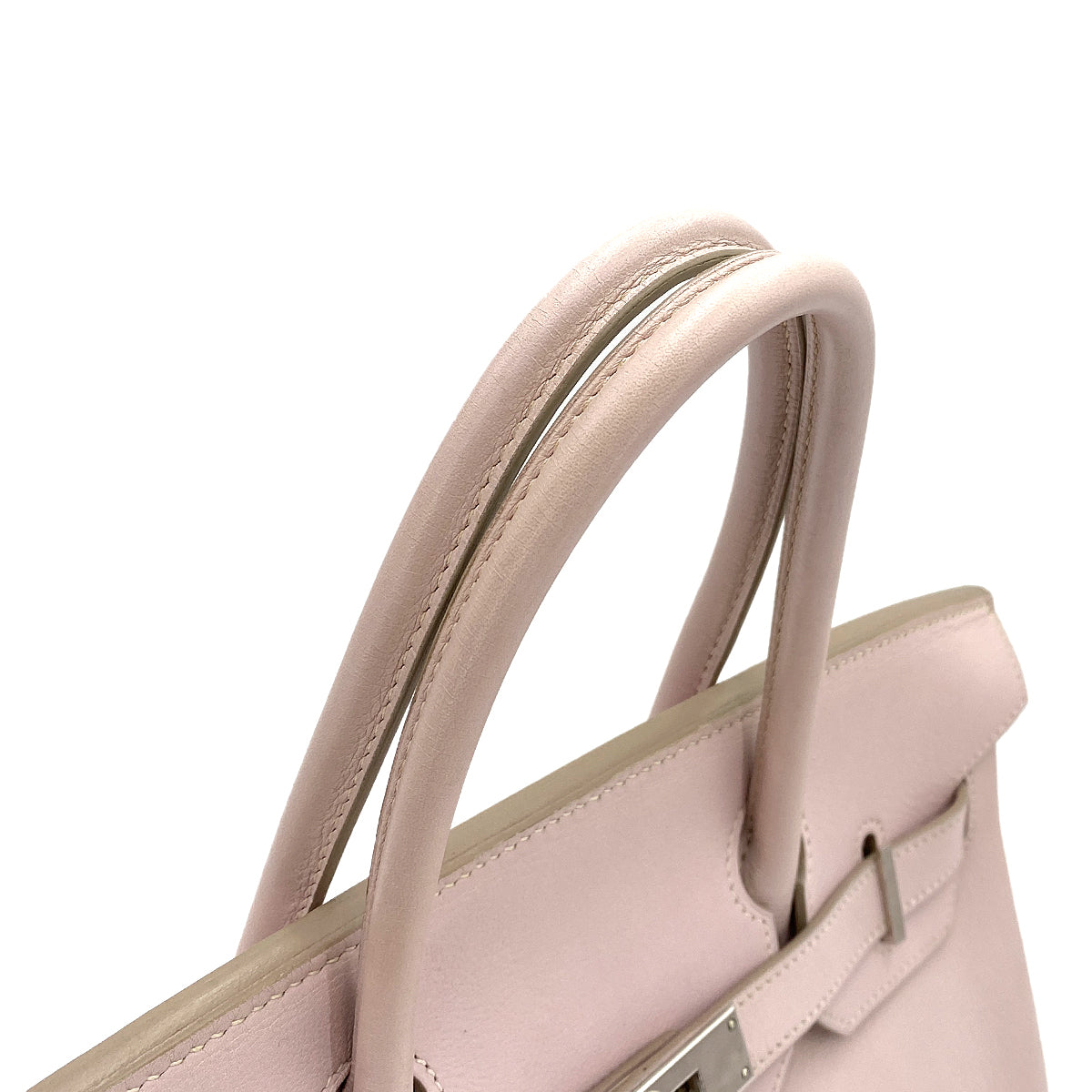 HERMES BIRKIN 30 ROSE DRAGEE SWIFT HAND BAG □J SHW 90250509