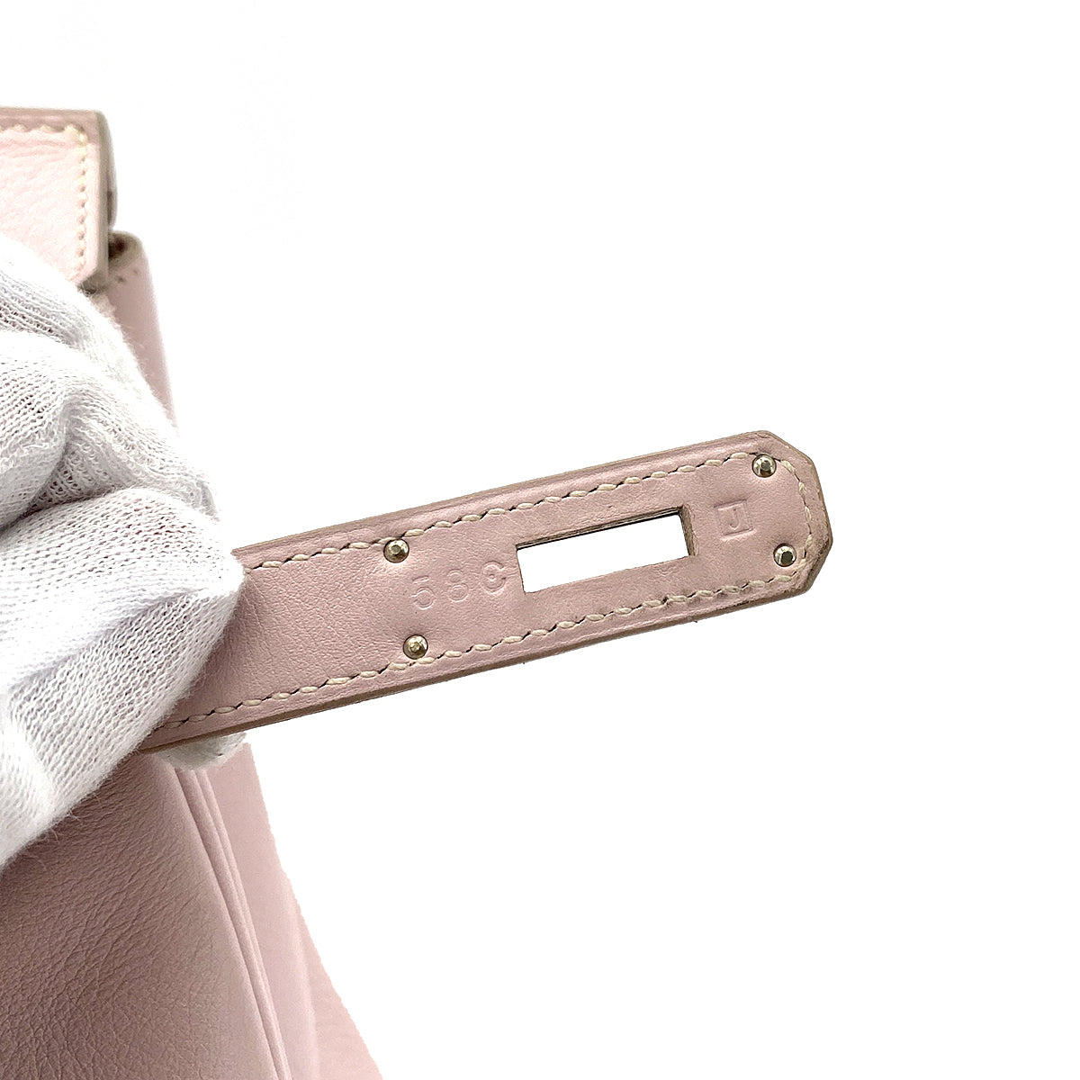 HERMES BIRKIN 30 ROSE DRAGEE SWIFT HAND BAG □J SHW 90250509