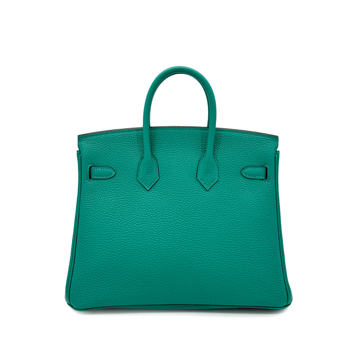 HERMES BIRKIN 25 VERT VERONE TAURILLON CLEMENCE HAND BAG D GHW 90250513