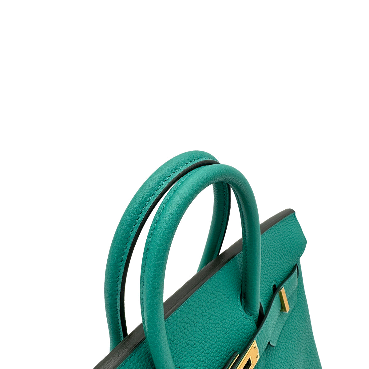HERMES BIRKIN 25 VERT VERONE TAURILLON CLEMENCE HAND BAG D GHW 90250513
