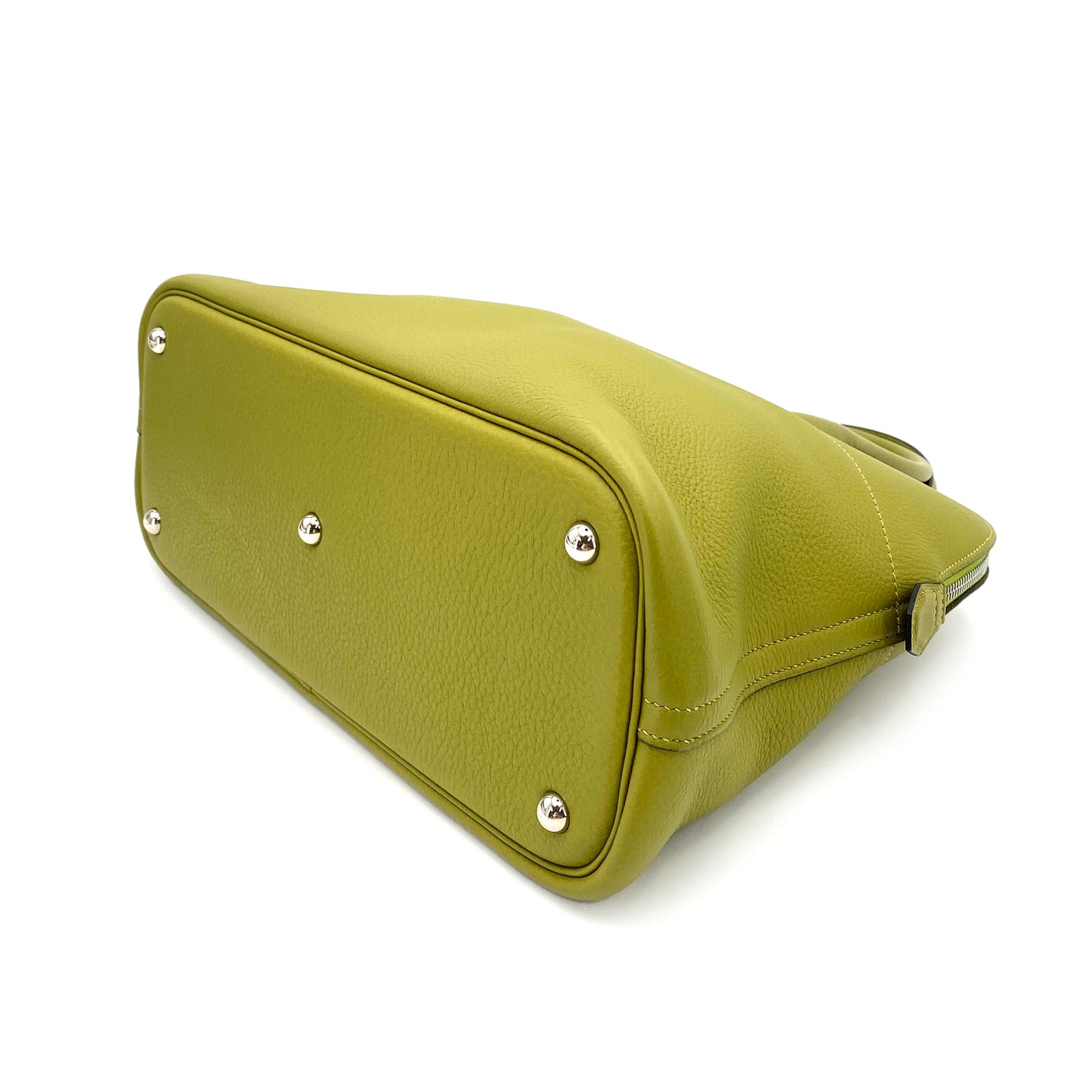 HERMES BOLIDE 35 ANIS GREEN TAURILLON CLEMENCE HAND SHOULDER BAG □H 90250514