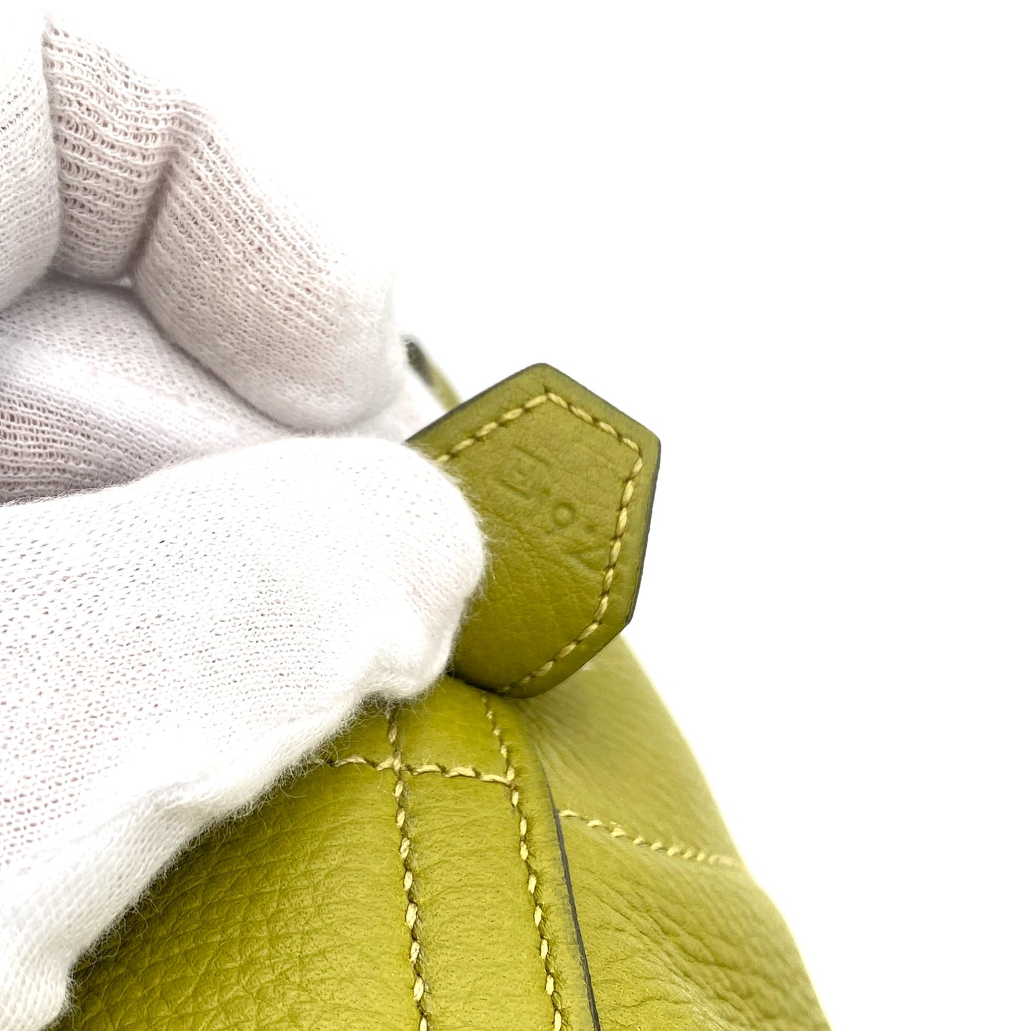 HERMES BOLIDE 35 ANIS GREEN TAURILLON CLEMENCE HAND SHOULDER BAG □H 90250514