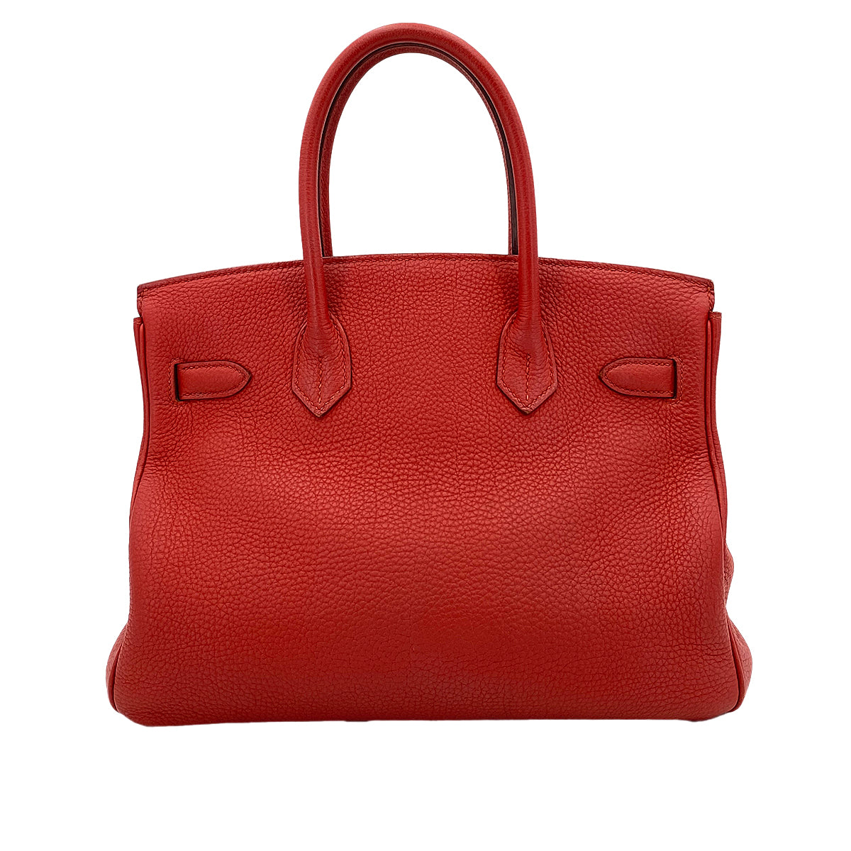HERMES BIRKIN 30 ROUGE VIF TOGO HAND BAG T GHW 90250924