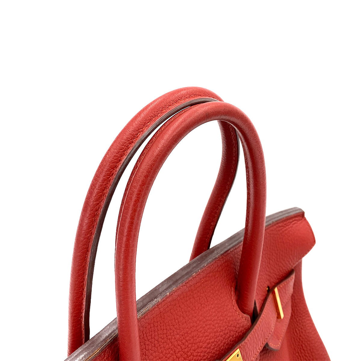 HERMES BIRKIN 30 ROUGE VIF TOGO HAND BAG T GHW 90250924