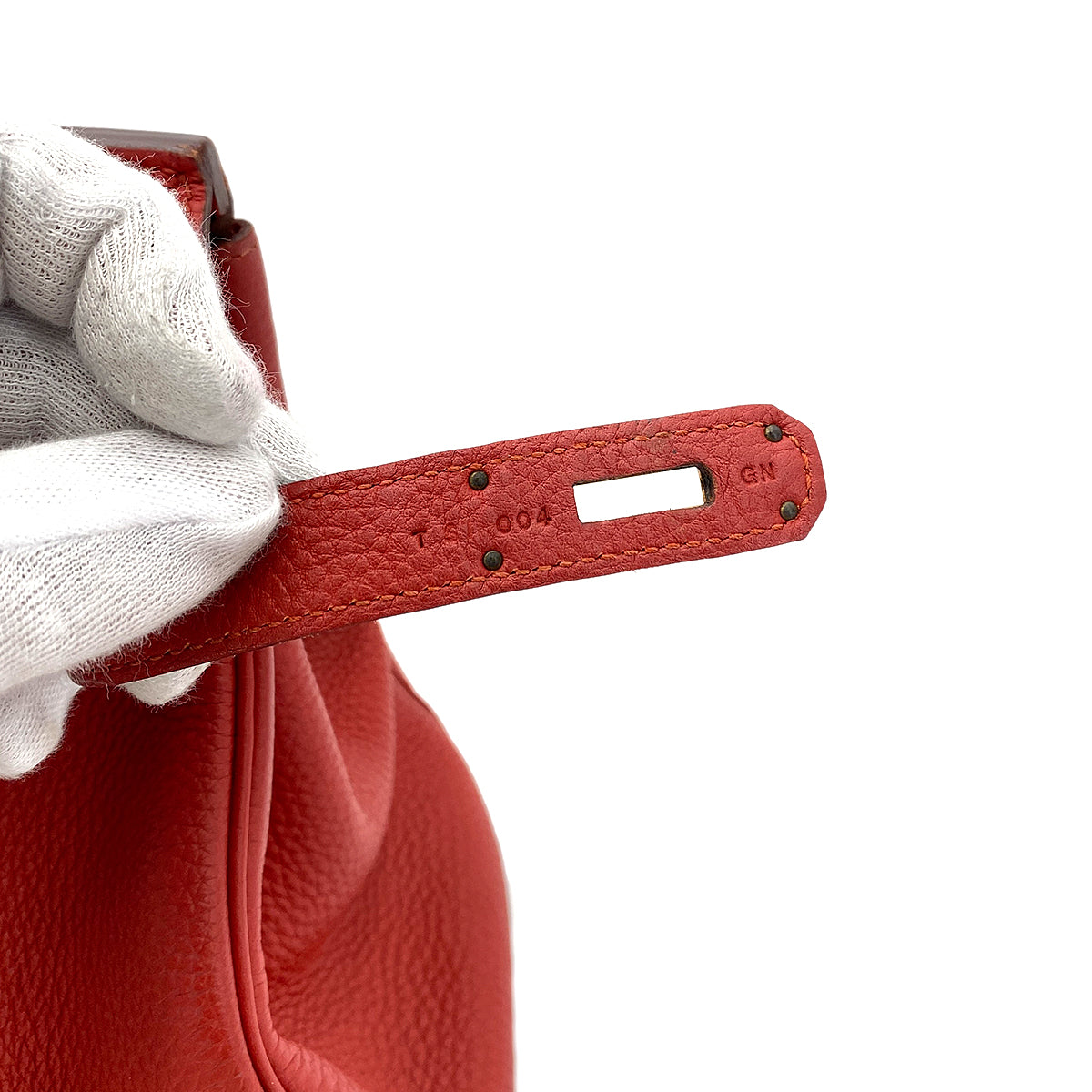 HERMES BIRKIN 30 ROUGE VIF TOGO HAND BAG T GHW 90250924
