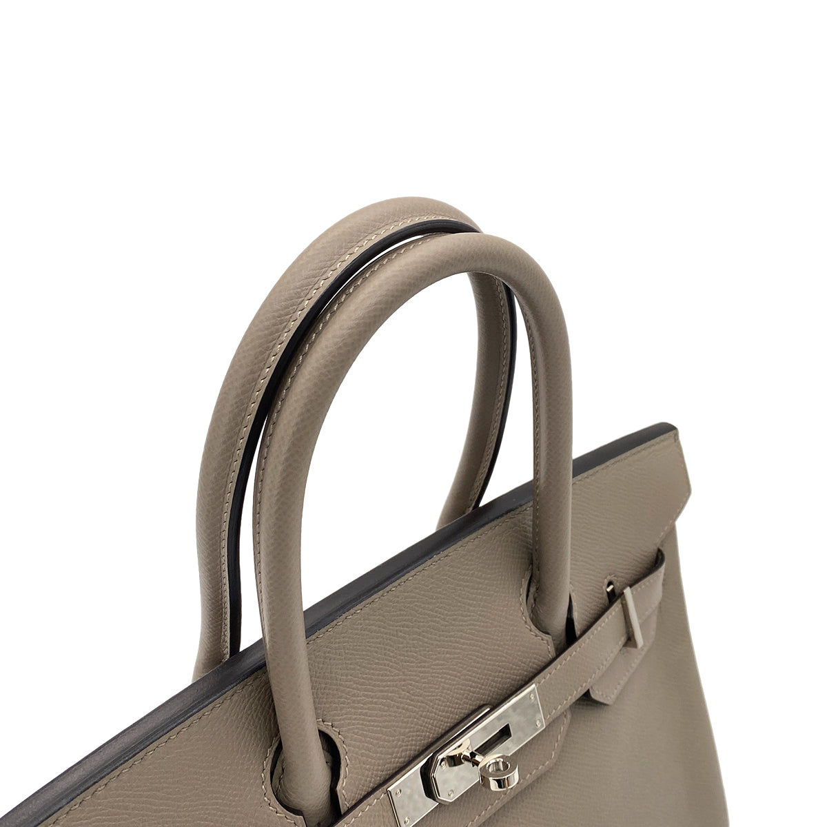 HERMES BIRKIN 30 GRIS ASPHALTE EPSOM HAND BAG C SHW 90251084