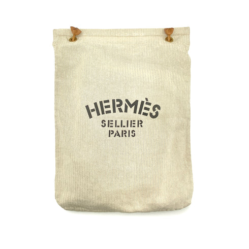 HERMES SAC ALINE GM NATUREL TOILE CHEVRON LEATHER SHOULDER BAG 90251099 - PURPOSE