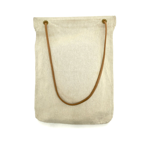 HERMES SAC ALINE GM NATUREL TOILE CHEVRON LEATHER SHOULDER BAG 90251099 - PURPOSE