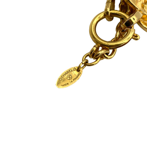 CHANEL VINTAGE NECKLACE MATELASSE COCOMARK ACCESSORY 90251129 - PURPOSE