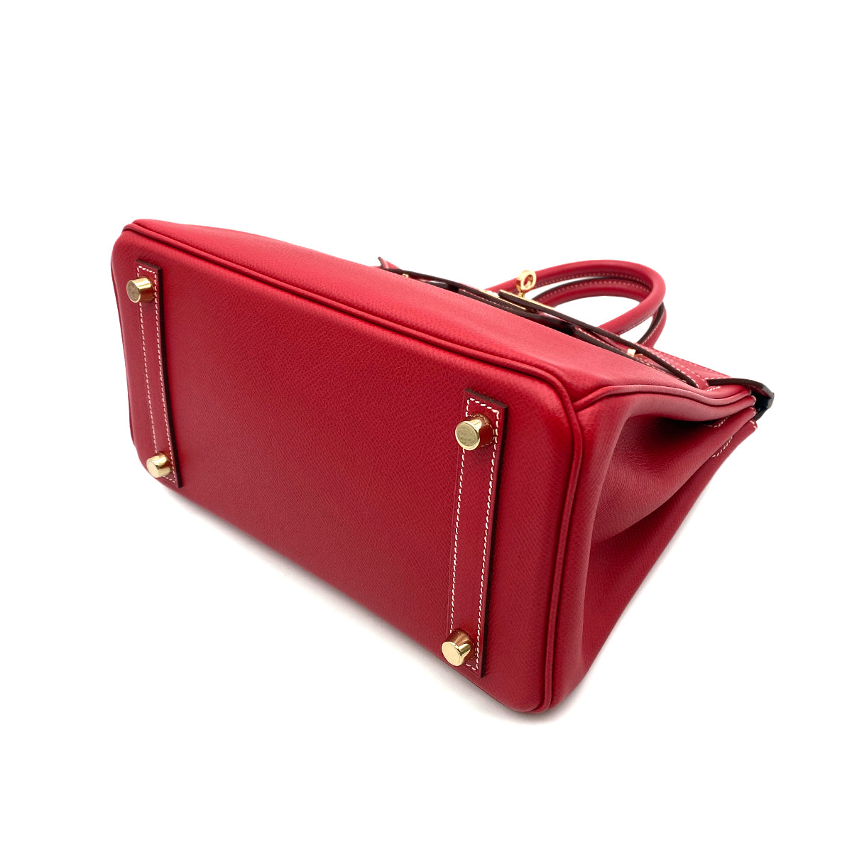 HERMES CANDY BIRKIN 25 ROUGE CASAQUE BLUE THALASSA EPSOM HAND BAG □P GHW 90251379