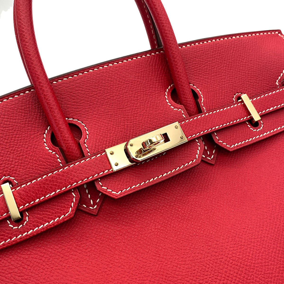 HERMES CANDY BIRKIN 25 ROUGE CASAQUE BLUE THALASSA EPSOM HAND BAG □P GHW 90251379