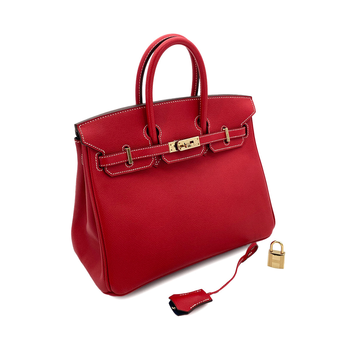 HERMES CANDY BIRKIN 25 ROUGE CASAQUE BLUE THALASSA EPSOM HAND BAG □P GHW 90251379