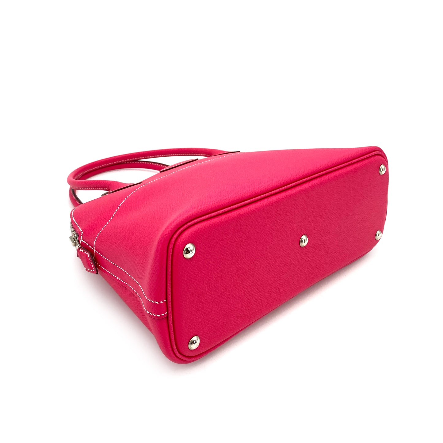 HERMES BOLIDE 27 ROSE TYRIEN EPSOM HAND SHOULDER BAG □Q SHW 90251381