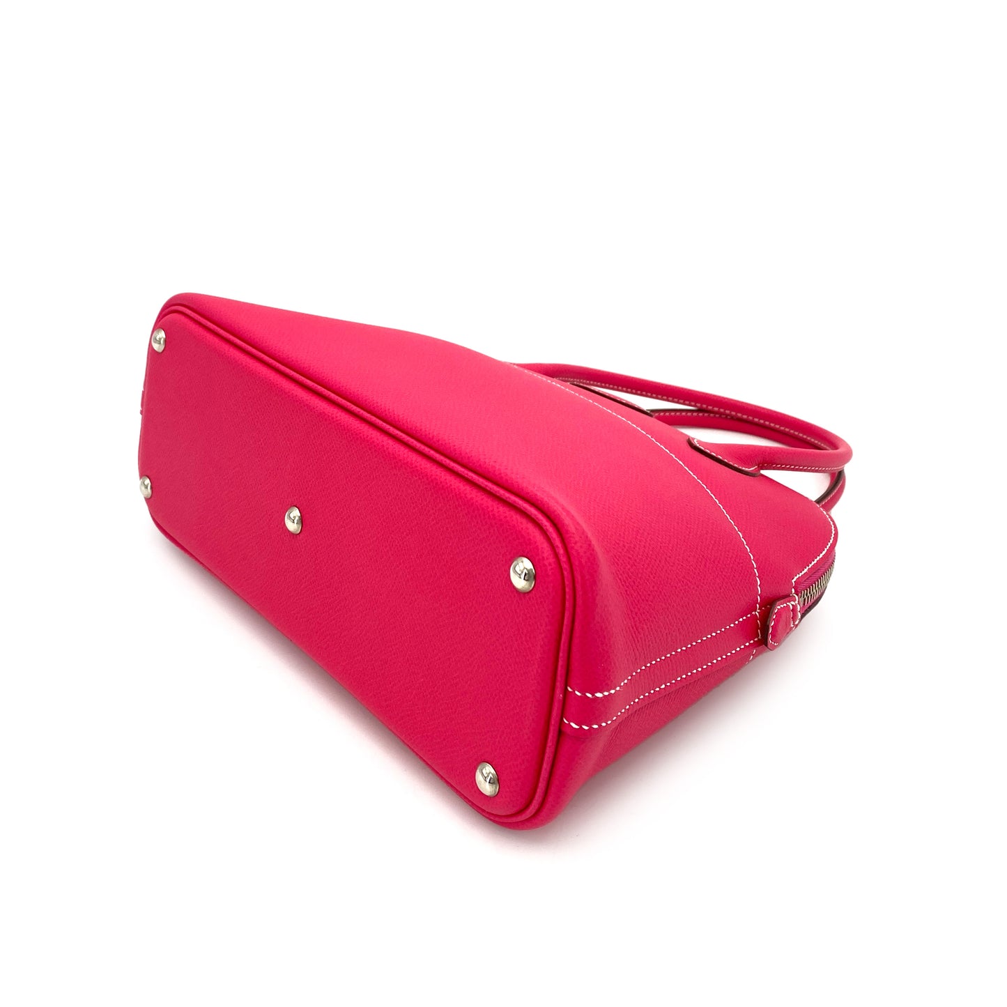 HERMES BOLIDE 27 ROSE TYRIEN EPSOM HAND SHOULDER BAG □Q SHW 90251381