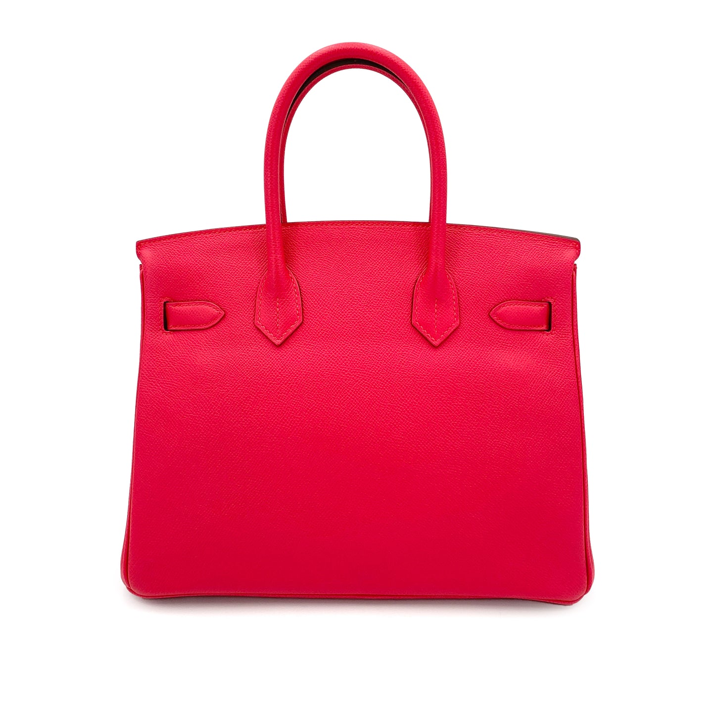 HERMES BIRKIN 30 ROUGE EXTREME EPSOM HAND BAG D SHW 90251386