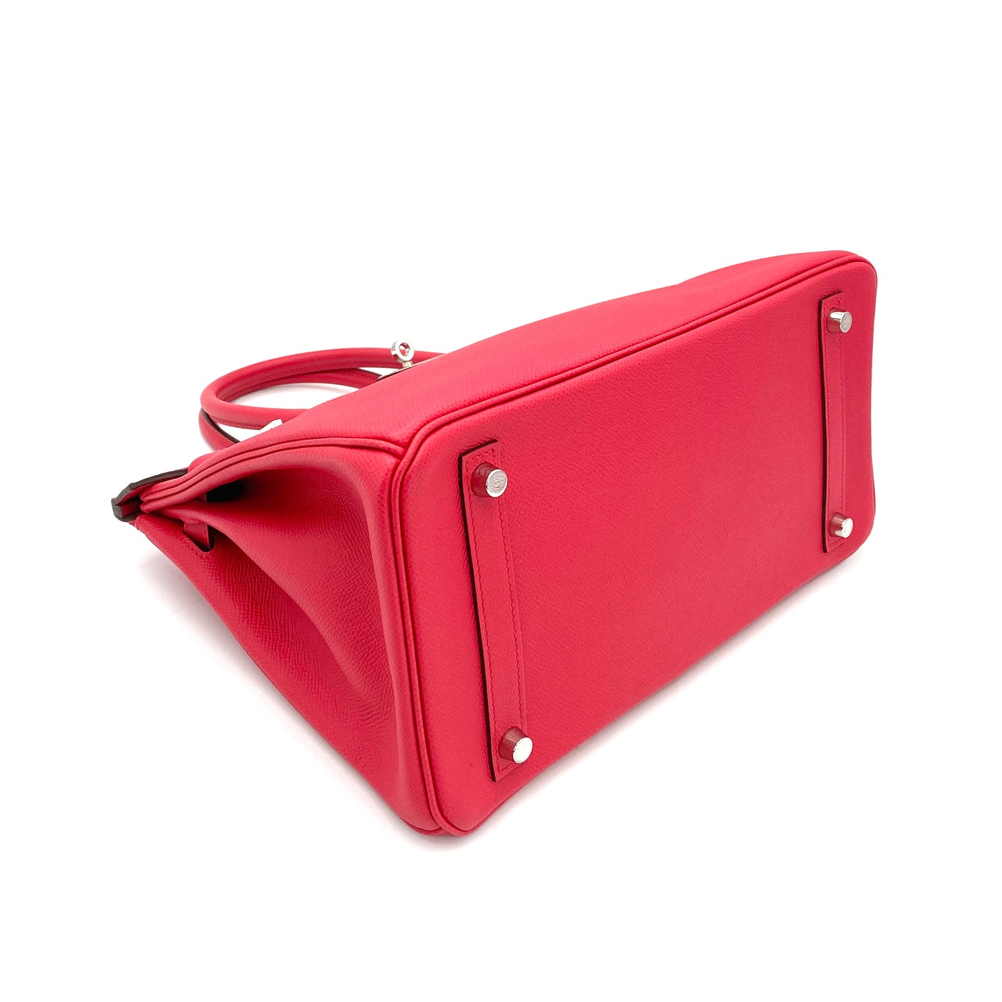 HERMES BIRKIN 30 ROUGE EXTREME EPSOM HAND BAG D SHW 90251386
