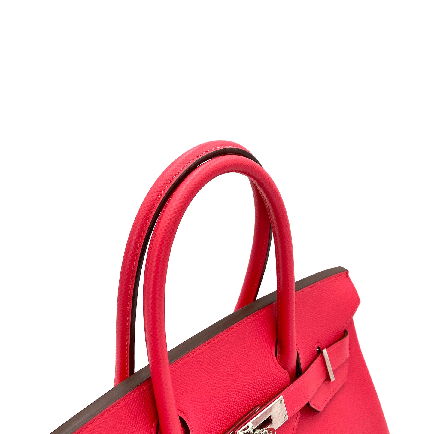 HERMES BIRKIN 30 ROUGE EXTREME EPSOM HAND BAG D SHW 90251386