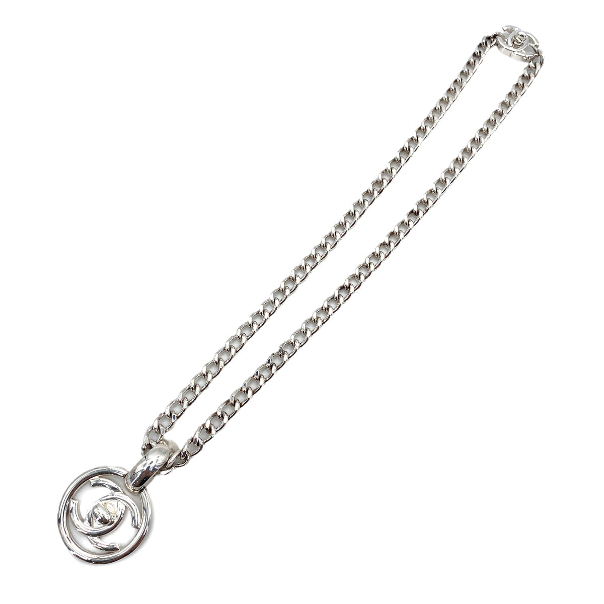 CHANEL VINTAGE NECKLACE COCOMARK TURNLOCK ACCESSORY 97P 90251968