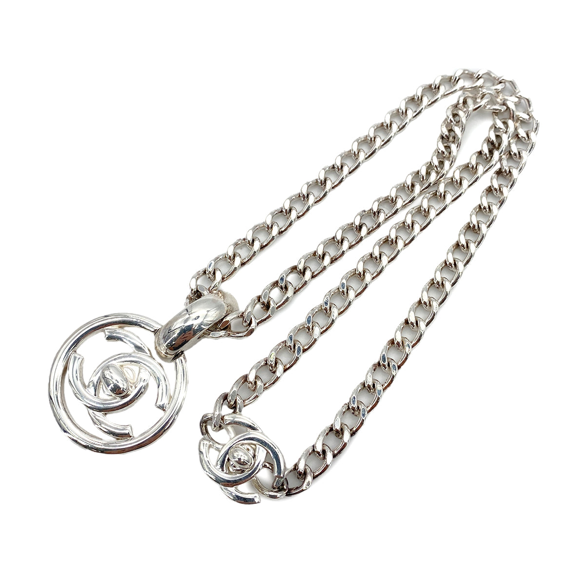 CHANEL VINTAGE NECKLACE COCOMARK TURNLOCK ACCESSORY 97P 90251968