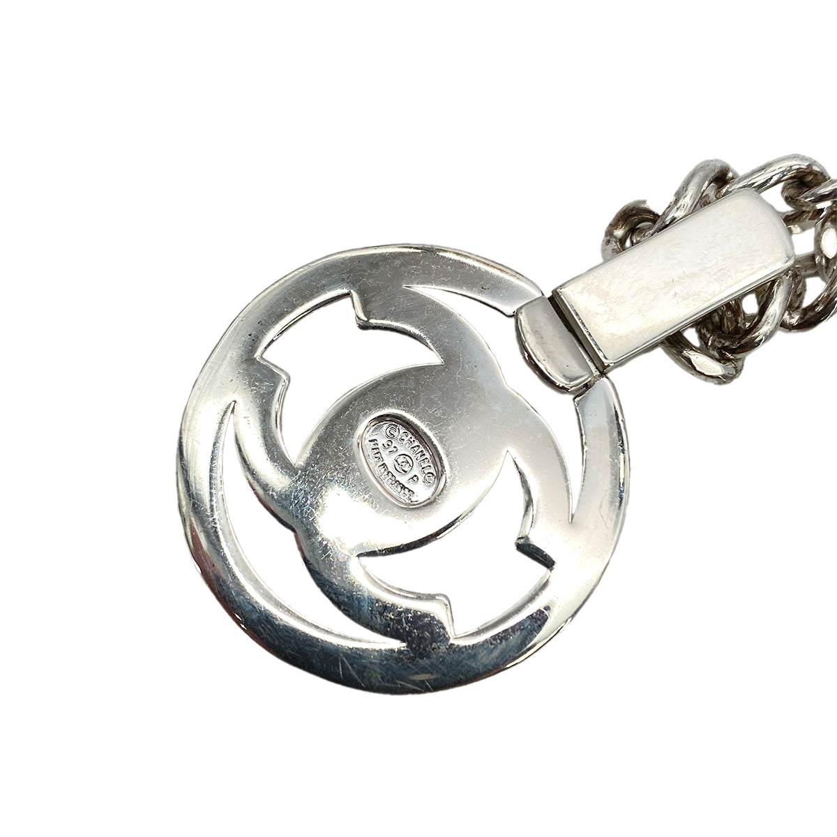 CHANEL VINTAGE NECKLACE COCOMARK TURNLOCK ACCESSORY 97P 90251968
