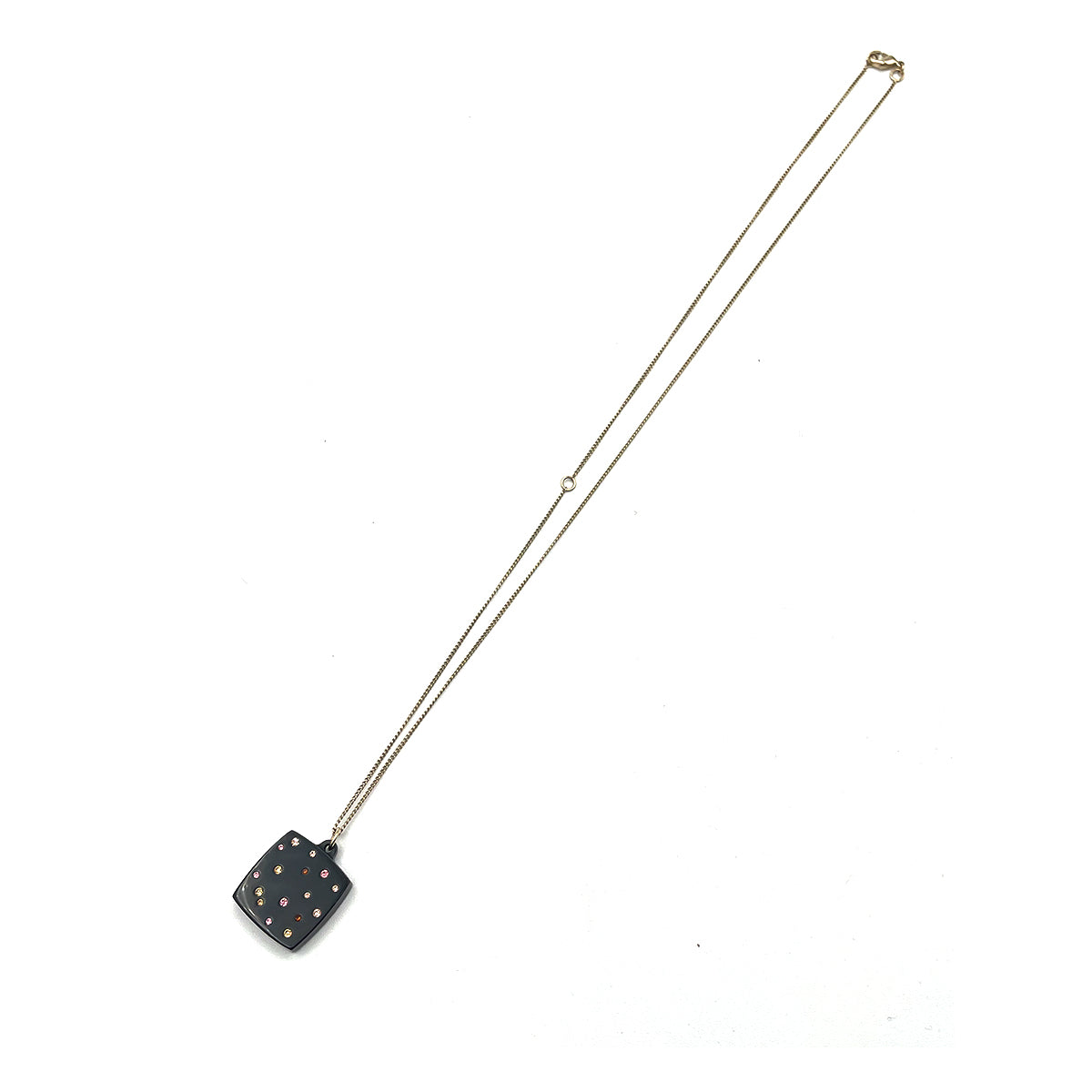 CHANEL NECKLACE MIRROR MOTIF COCOMARK ACCESSORY 08A 90252303