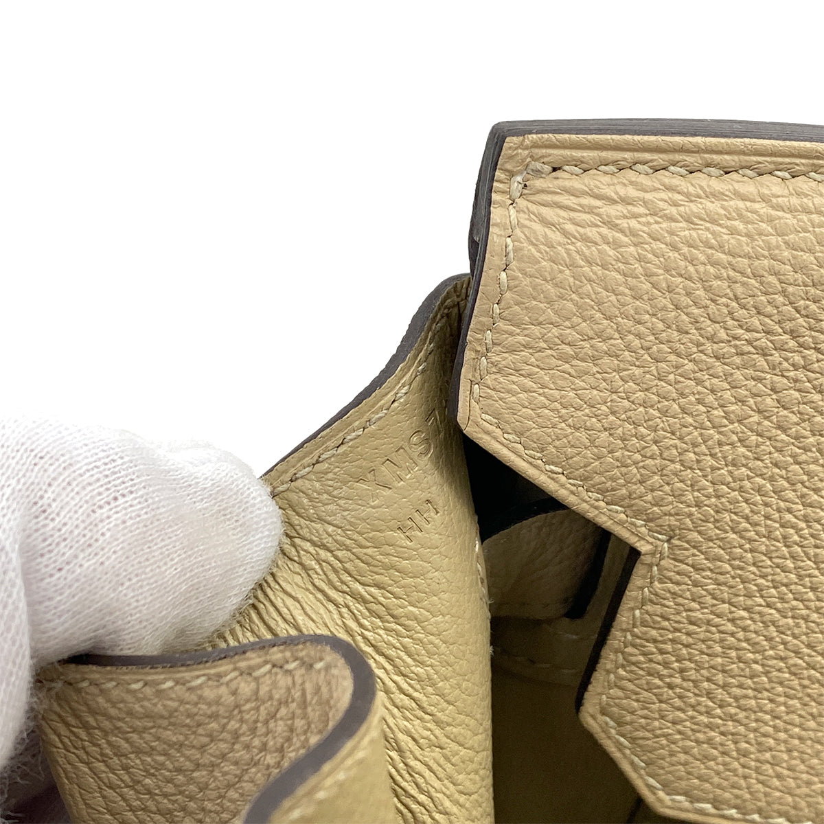 HERMES BIRKIN 30 TRENCH TOGO HAND BAG X SHW 90252560