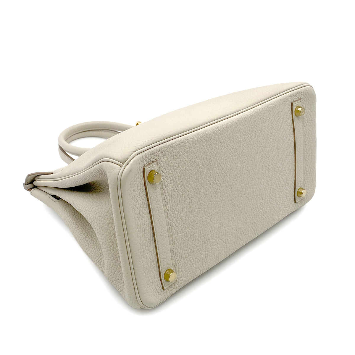 HERMES BIRKIN 30 BETON TAURILLON CLEMENCE HAND BAG A GHW 90252570