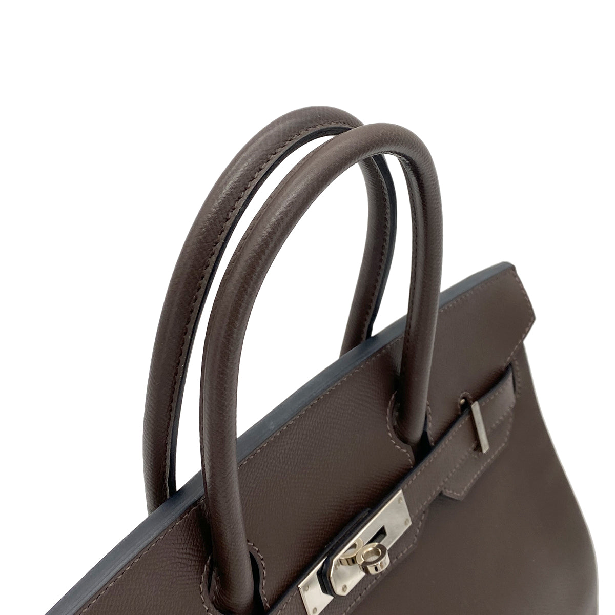 HERMES BIRKIN 30 CAFE EPSOM HAND BAG □P SHW 90252971