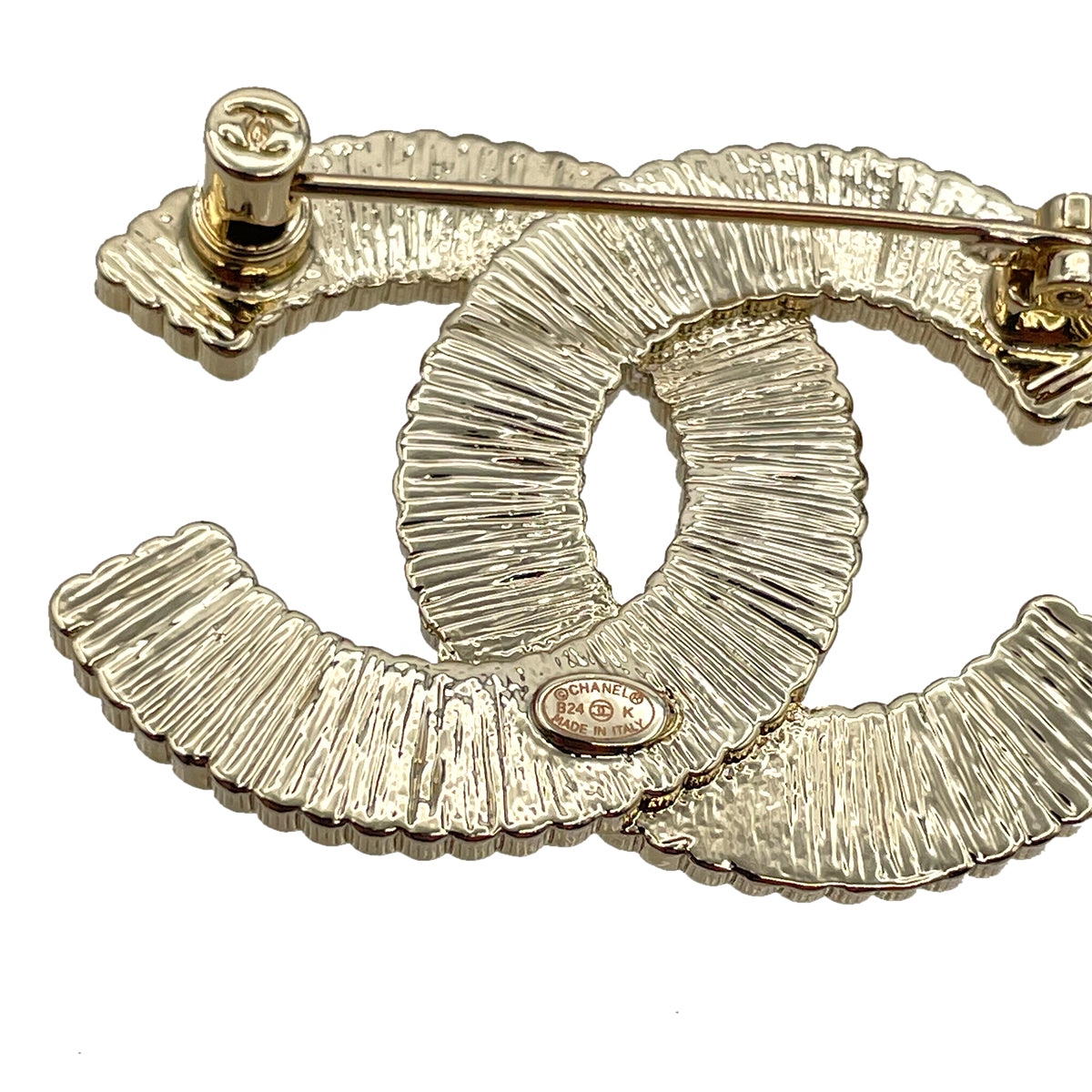 CHANEL BROOCH RHINESTONE COCOMARK ACCESSORY B24C 90263149