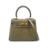 HERMES MINI KELLY HAND SHOULDER BAG KAHKI TYPE LIZARD □J GHW 90253382 - PURPOSE