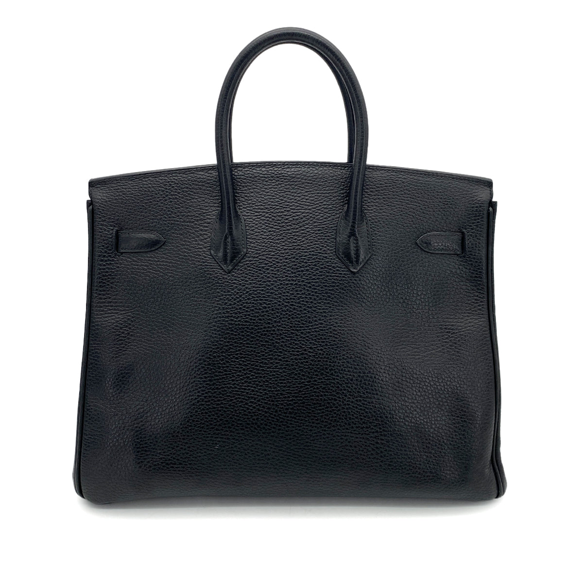 HERMES BIRKIN 35 BLACK ARDENNES HAND BAG □G GHW 90253625