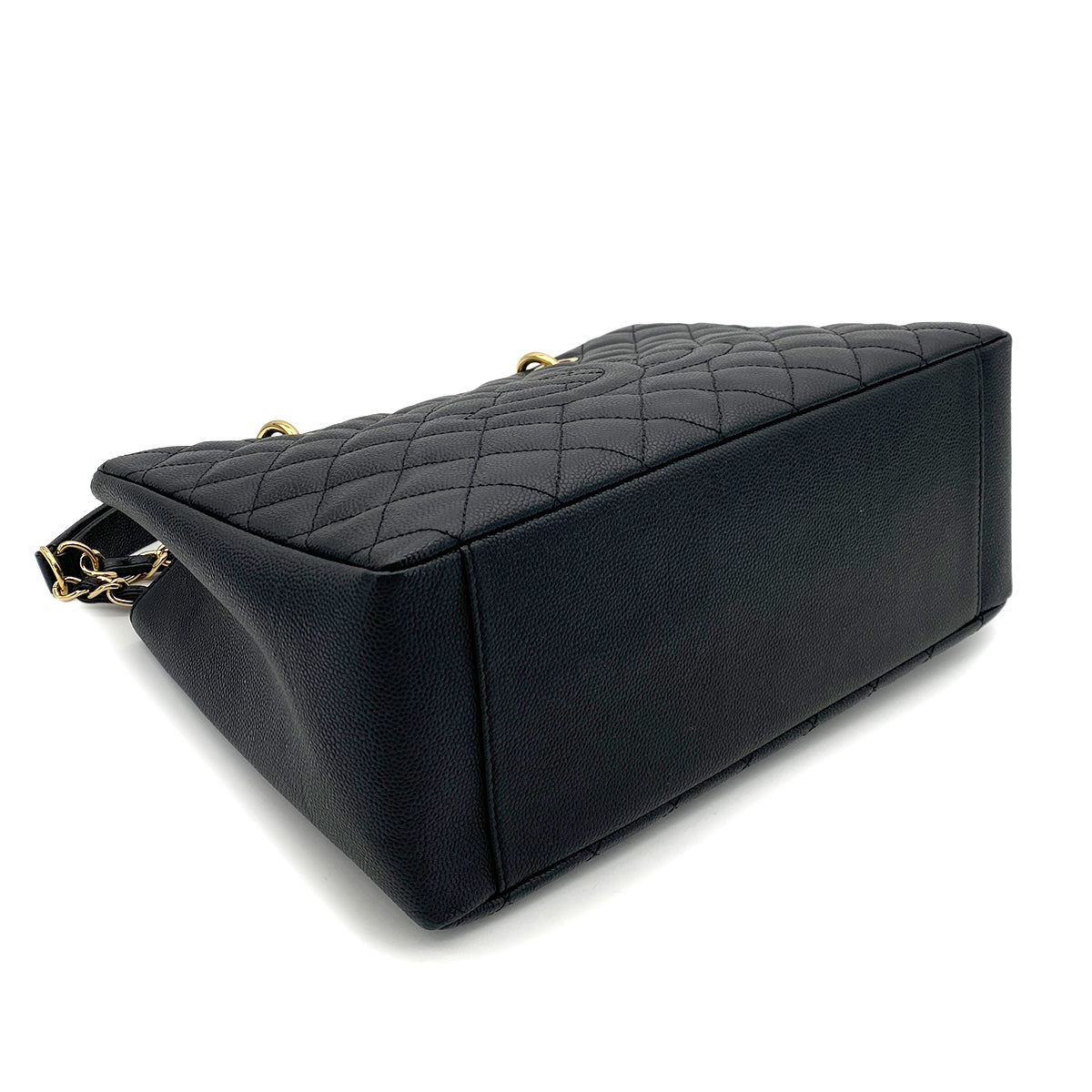 CHANEL GST TOTE BAG BLACK CAVIAR SKIN 90253631