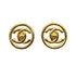CHANEL VINTAGE EARRINGS ROUND TURN LOCK ACCESSORY 97P 90253649 - PURPOSE