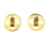 CHANEL VINTAGE EARRINGS ROUND TURN LOCK ACCESSORY 97P 90253649 - PURPOSE