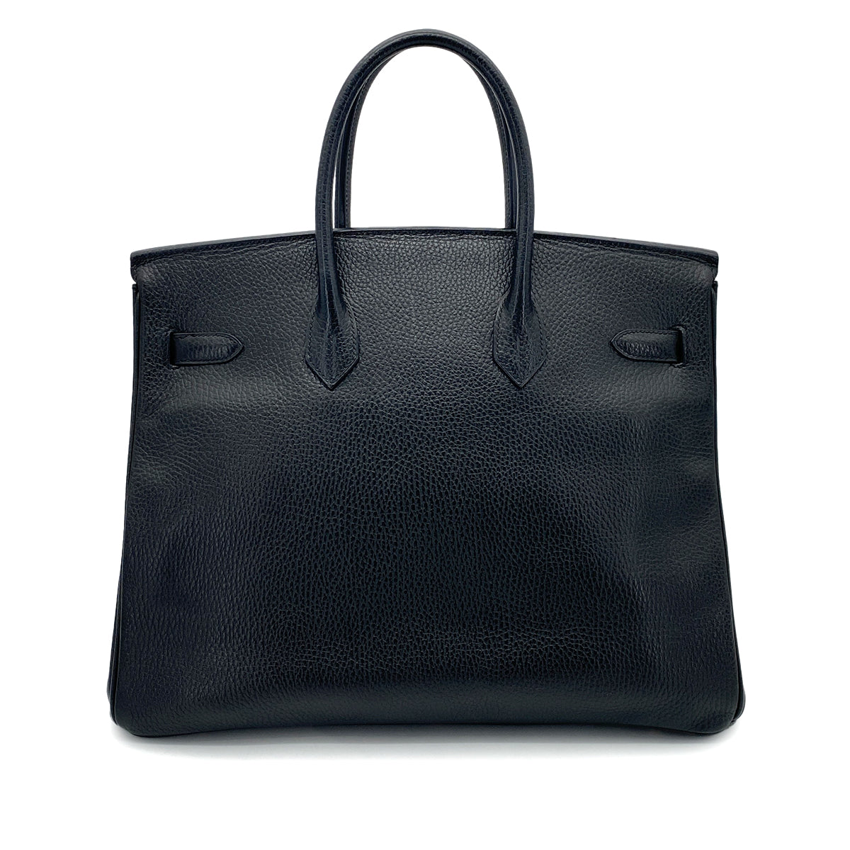HERMES BIRKIN 35 BLACK ARDENNES HAND BAG □B GHW 90253878