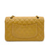 CHANEL VINTAGE CLASSIC FLAP MEDIUM CHAIN SHOULDER BAG BEIGE CAVIAR SKIN 90253882 - PURPOSE