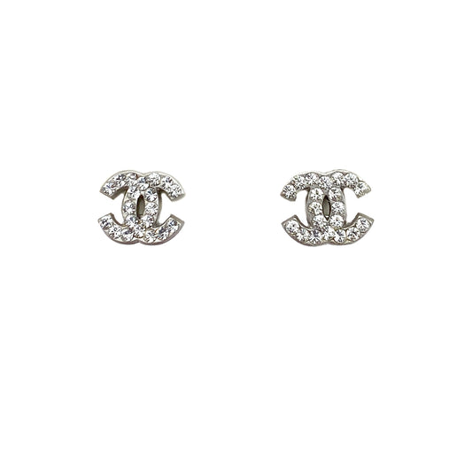 CHANEL EARRINGS COCOMARK RHINESTONE ACCESSORY 05P 90253892