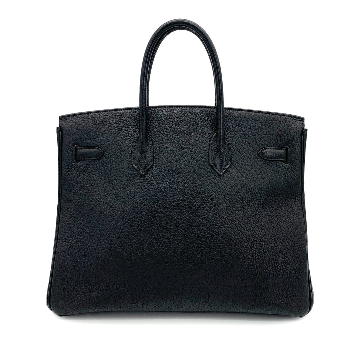 HERMES BIRKIN 35 BLACK TOGO HAND BAG □I SHW 90254627