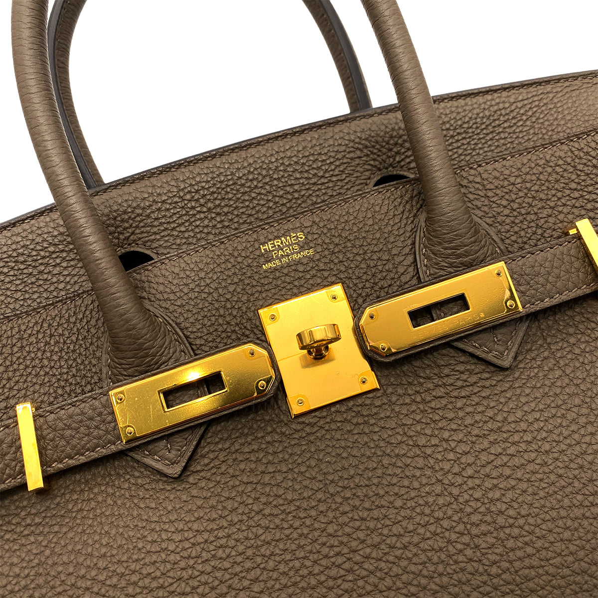 HERMES BIRKIN 30 TOUPE TOGO HAND BAG T GHW 90254697