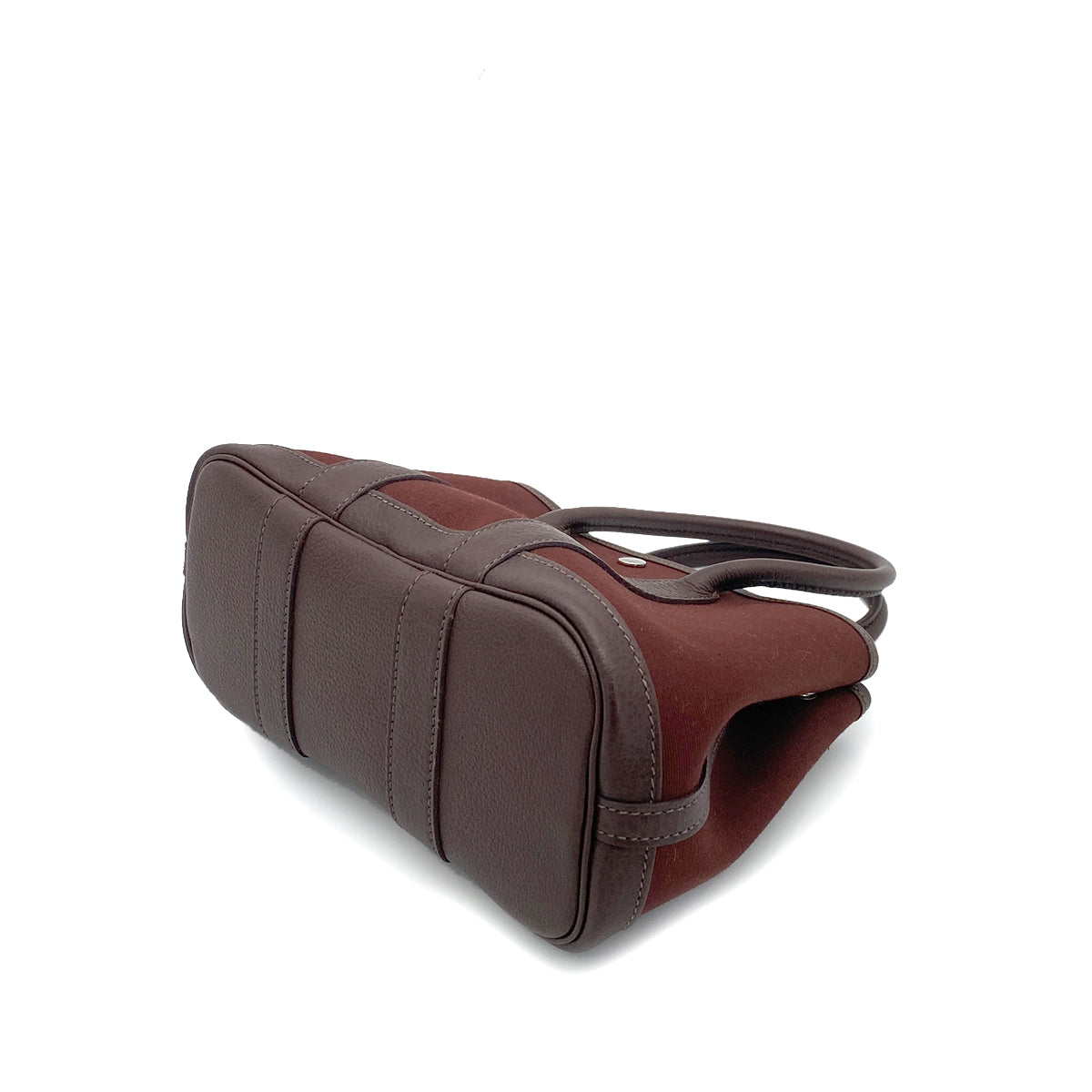 HERMES GARDEN PARTY TTPM TOILE OFFICIER HABANA BLUE HAND BAG □I 90254918