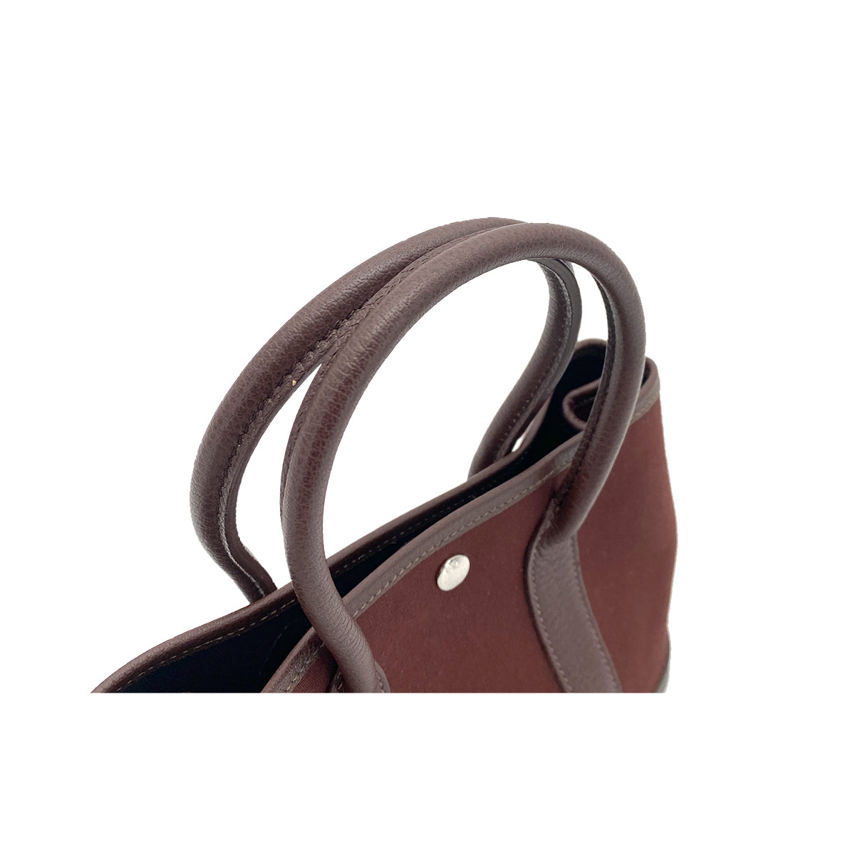 HERMES GARDEN PARTY TTPM TOILE OFFICIER HABANA BLUE HAND BAG □I 90254918