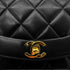 CHANEL VINTAGE DIANA SMALL CHAIN SHOULDER BAG BLACK LAMB SKIN 90255076 - PURPOSE