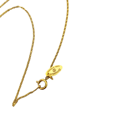 CHANEL VINTAGE NECKLACE COCOMARK ACCESSORY 90255130 - PURPOSE