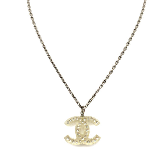 CHANEL NECKLACE COCOMARK RHINESTONE ACCESSORY 05P 90255137
