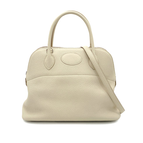 HERMES BOLIDE 31 NATA TAURILLON CLEMENCE HAND SHOULDER BAG D 90255345 - PURPOSE