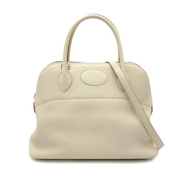 HERMES BOLIDE 31 NATA TAURILLON CLEMENCE HAND SHOULDER BAG D 90255345 - PURPOSE