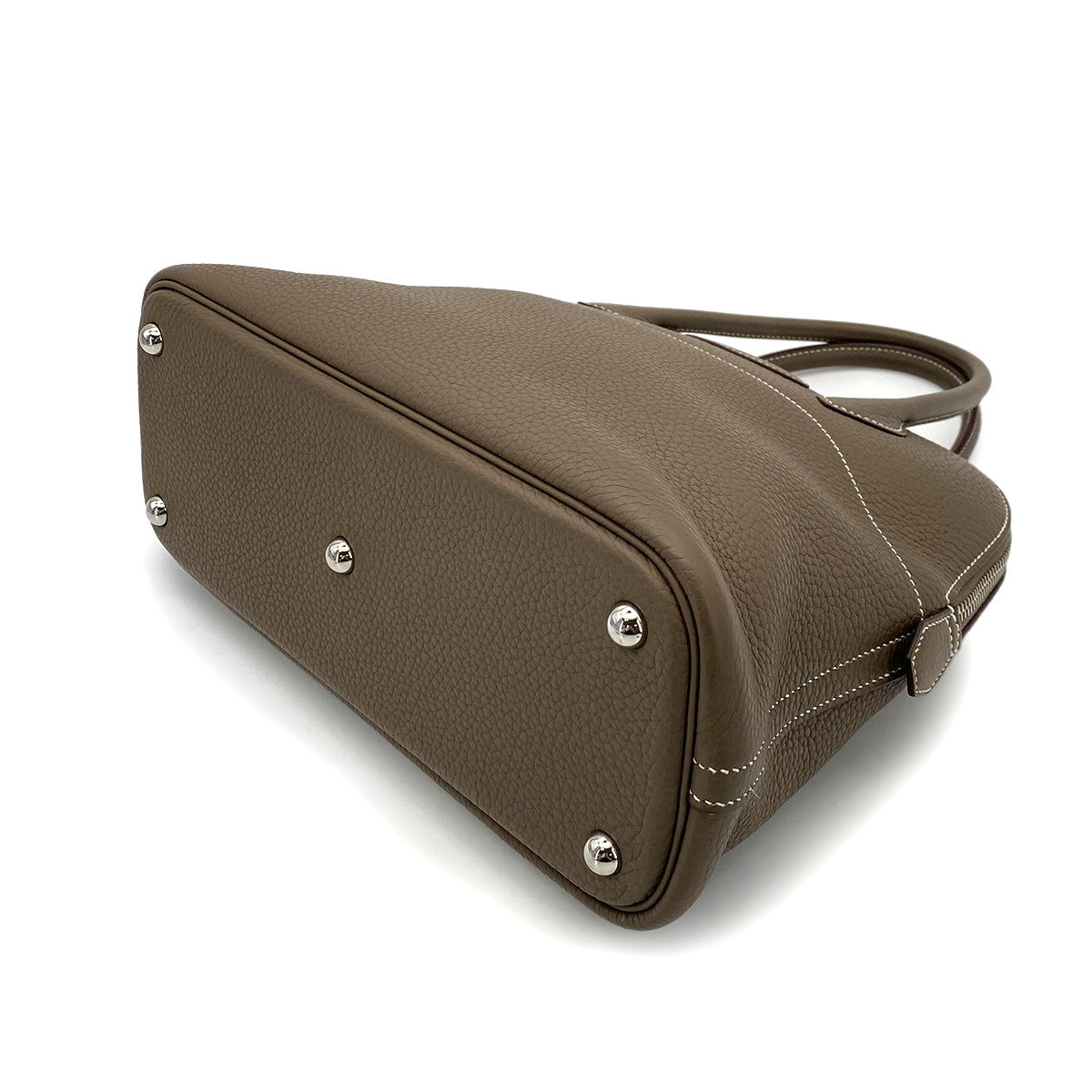 HERMES BOLIDE 31 ETOUPE TAURILLON CLEMENCE HAND SHOULDER BAG A SHW 90255362