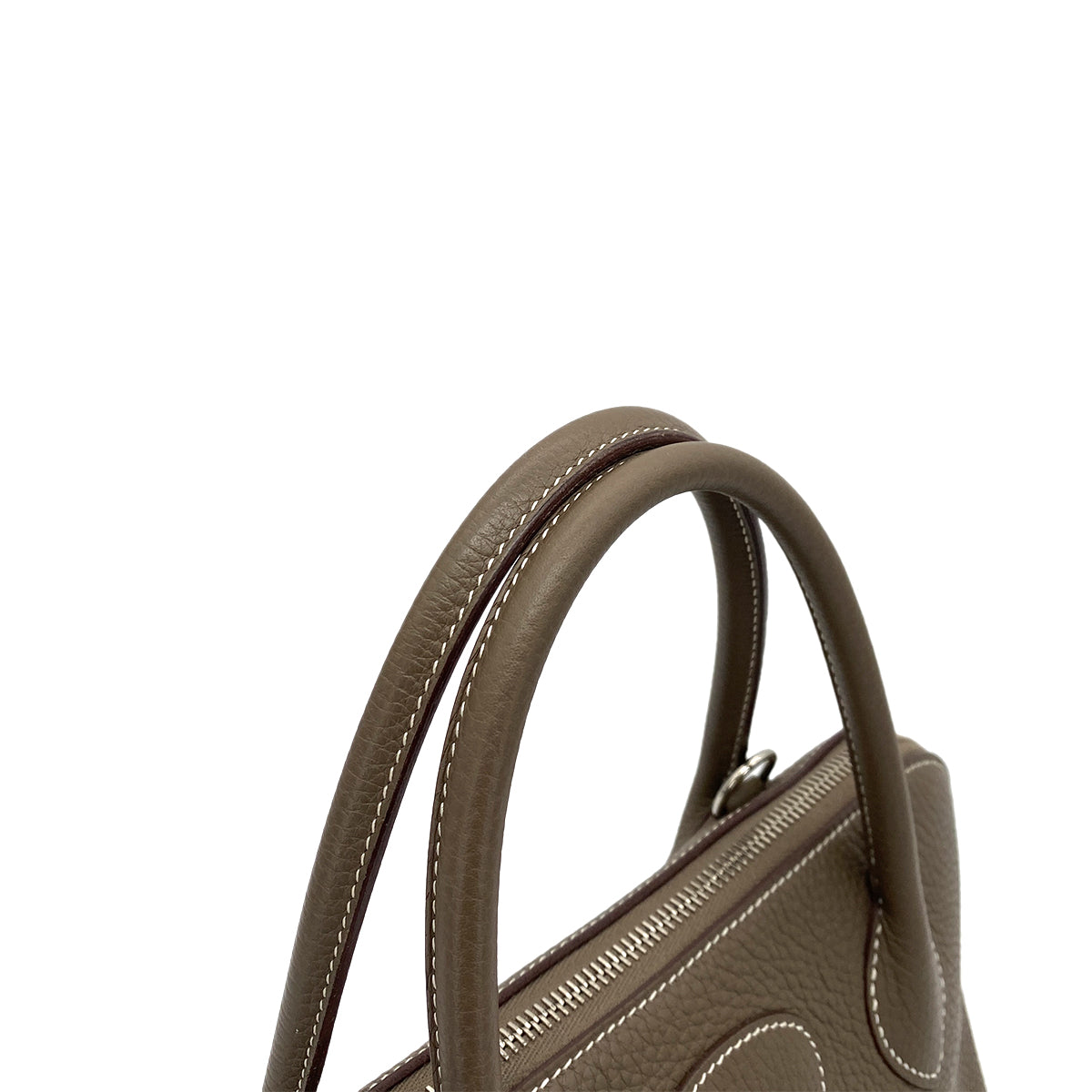 HERMES BOLIDE 31 ETOUPE TAURILLON CLEMENCE HAND SHOULDER BAG A SHW 90255362