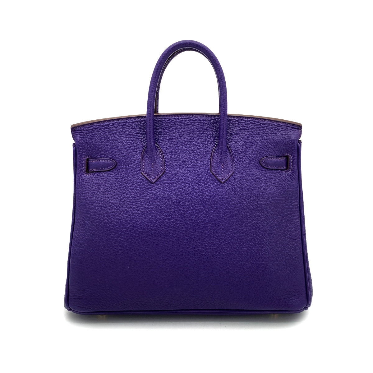 HERMES BIRKIN 25 ULTRAVIOLET TOGO HAND BAG □N GHW 90255369